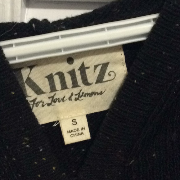 For Love & Lemons Knitz Speckled Hoodie - Picture 3 of 6